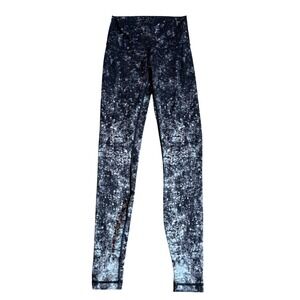 Lululemon Wunder Under Effervescence High Rise Nulux Leggings Size‎ 4 Yoga